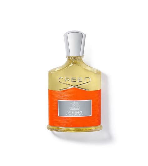 creed orange bottle.